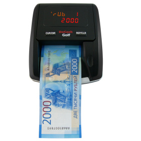 Автоматический детектор банкнот DoCash Golf (с акб)