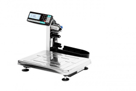 Весы товарные напольные с печатью этикеток ТВ-S RL1